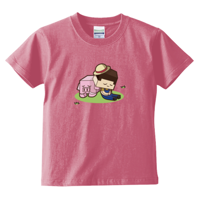おやすみたこさん（5.6オンス ハイクオリティー Tシャツ<キッズ>）