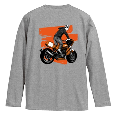 【のまさんち】ロングスリーブTシャツ B