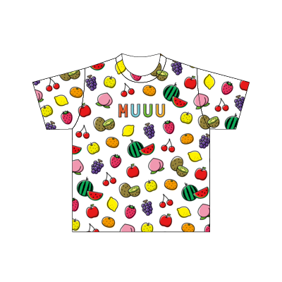 【サンプル57】オールオーバー ドライTシャツ（キッズ）(120)（両面印刷）