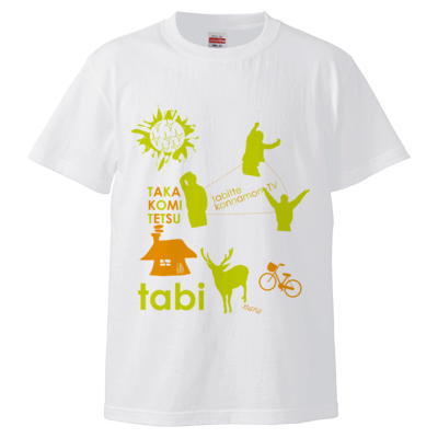 tabi Tシャツ(white)