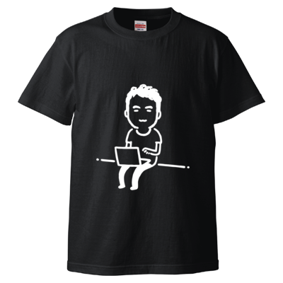 カマダマン Tシャツ（ブラック）