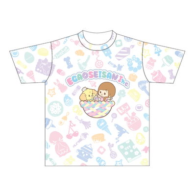 こうじょうちょーのゆめごこちTシャツ【フロントロゴ】 Designed by やまもとしんじ（Mサイズ/ドライTシャツ/前面のみ印刷）