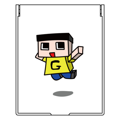ぐっちジャンプ（フロストスクエアミラー（M））