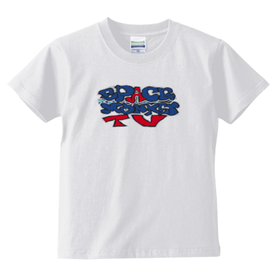 Space MonkeysTV デザインB（キッズTシャツ）
