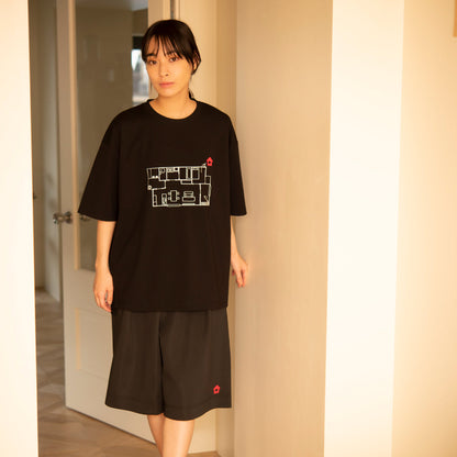 【House Love】Floor plan T-Shirts