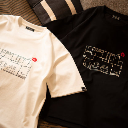 【House Love】Floor plan T-Shirts