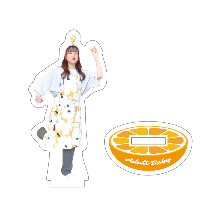 【田中みかんちゃんねる】みかんちぇアクリルスタンド　材料紹介たまごっバージョン