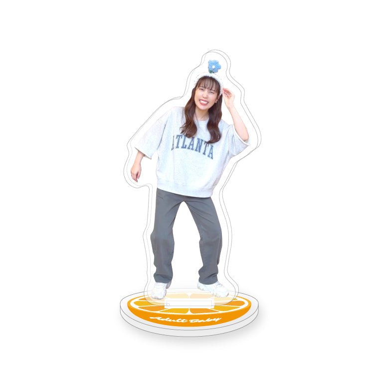 【田中みかんちゃんねる】みかんちぇアクリルスタンド　汗びっしょりバージョン
