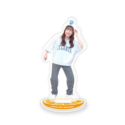 【田中みかんちゃんねる】みかんちぇアクリルスタンド　汗びっしょりバージョン
