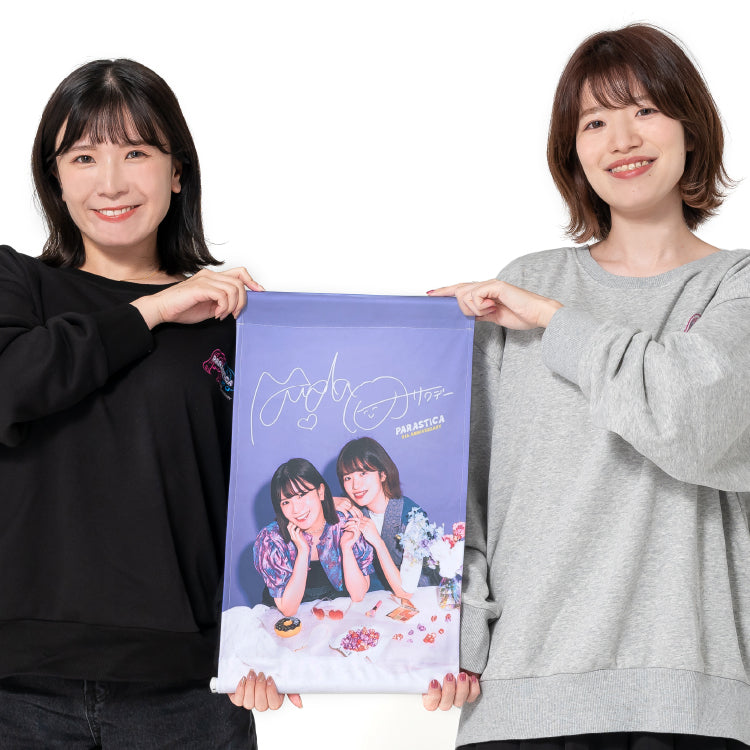 【PARASTICA】ぱらぴのための実写タペストリー