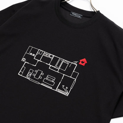【House Love】Floor plan T-Shirts