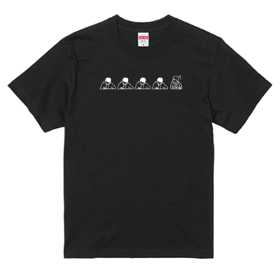 kouichitvサンプル TシャツB（ブラック）