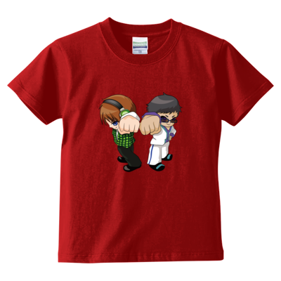 トムとマルク ver.2(キッズTシャツ)
