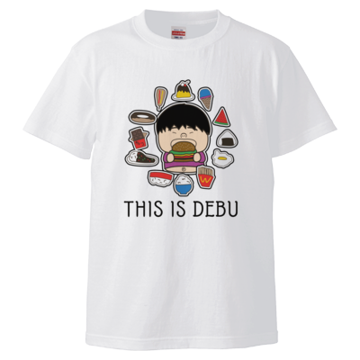 イカリング大食いTシャツ