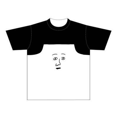 まめのドデカ顔Tシャツ（M）