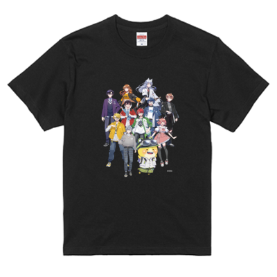 カラフルピーチサンプル 【オンデマンド転写　5.6オンス ハイクオリティー Tシャツ】_1