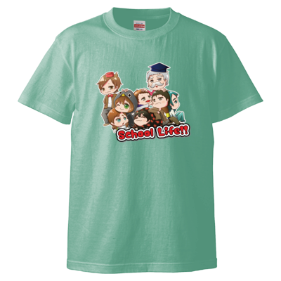 がっこうせいかつ Tシャツ