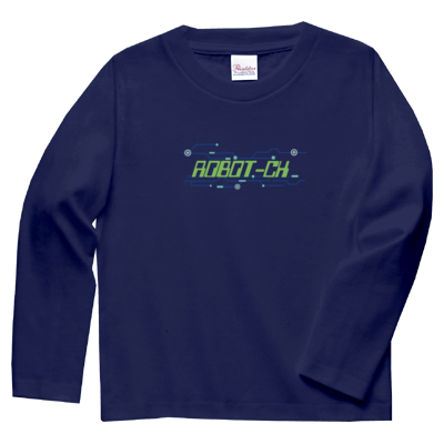 ROBOT-CH_a（ヘビーウェイト長袖Ｔシャツ（kids））
