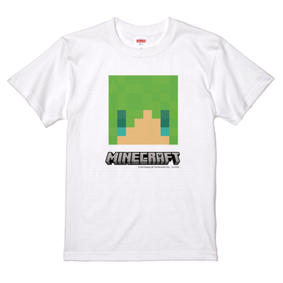 マイクラサンプル_ふうはやTシャツ(ホワイト)