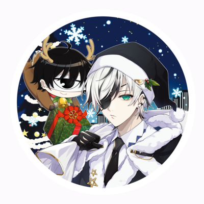 せんたん　クリスマスステッカー