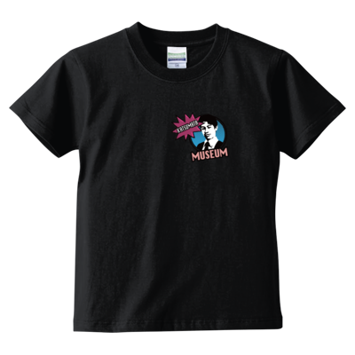 KATSUMATA MUSEUM(ブルーワンポイント) キッズTシャツ