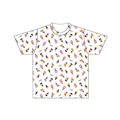【脱獄ごっこ】オーバープリントキッズTシャツ／130サイズ