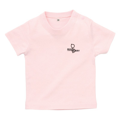 mulberry(英語表記)Tシャツ文字黒（ベビーTシャツ）