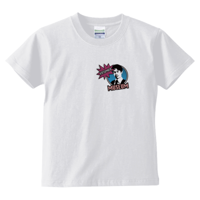 KATSUMATA MUSEUM(ブルーワンポイント) キッズTシャツ