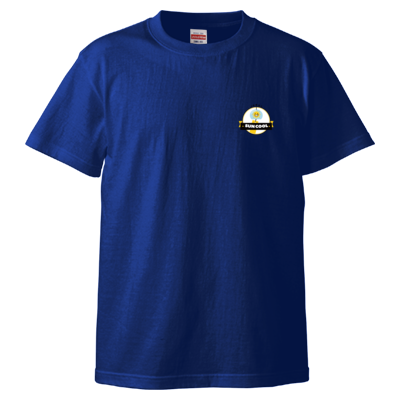 【さんくーる】チャンネル開設3周年記念Tシャツ＜ロイヤルブルー＞ B柄