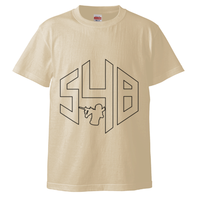 548連合軍Tシャツ　シンプル　カラーパターン①（前面にロゴ、裏面印刷なし）