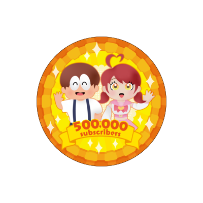 ぷちぷち＜Pサンプル 缶バッジ 56mm