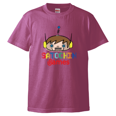 SATOCHIN games（5.6オンス ハイクオリティー Ｔシャツ）