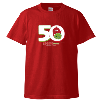 ガチャピンちゃんねるサンプル Tシャツ（レッド）