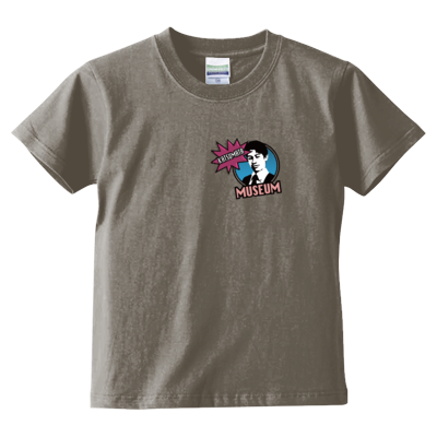 KATSUMATA MUSEUM(ブルーワンポイント) キッズTシャツ