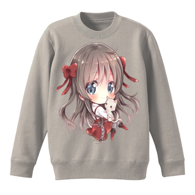 香風みりあ♪ ネックスウェット(長袖)