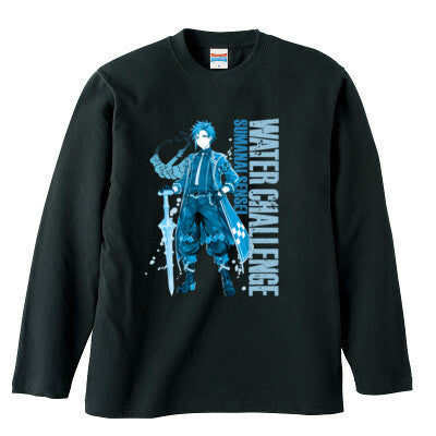 【すまない先生】ロングTシャツA（ブラック）