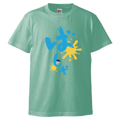 ばしゃTブルー(Tシャツ)