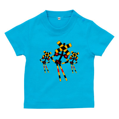 踏切ダンス ベビーTシャツ