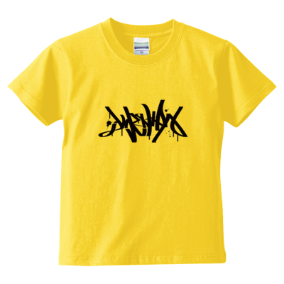 ゆうやみキッズTシャツ（カナリアイエロー）