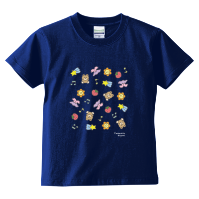 【ゆめみん日和】カラフルTシャツ　キッズ用