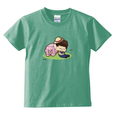 おやすみたこさん（5.6オンス ハイクオリティー Tシャツ<キッズ>）