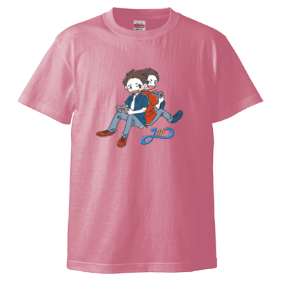 【じゅん】2人ビッグロゴ Tシャツ