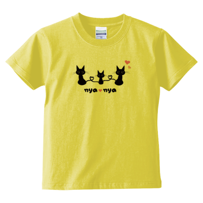 nya-nya Tシャツ(キッズサイズ)