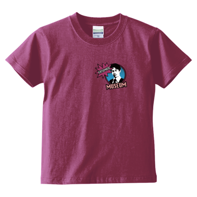 KATSUMATA MUSEUM(ブルーワンポイント) キッズTシャツ