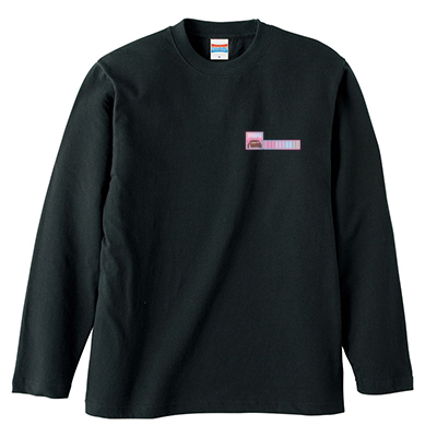TAMAchanサンプル オンデマンド転写 5.6オンス ロングスリーブTシャツ（リブなし）