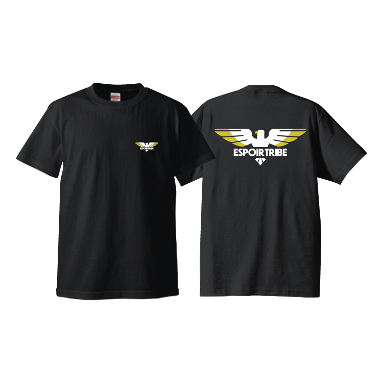 【ESPOIR TRIBE】オリジナル両面Tシャツ A1（ブラック）
