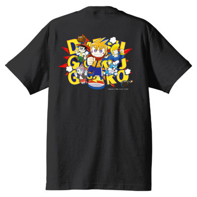 【脱獄ごっこ】背面プリントTシャツ（ブラック）