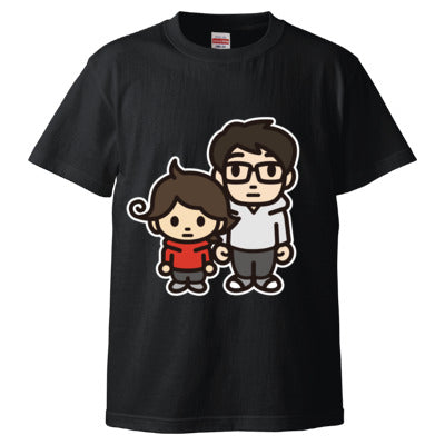 【mizunaTV】TシャツA（ブラック）