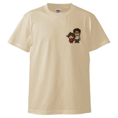 【mizunaTV】TシャツB（ナチュラル）