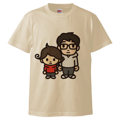 【mizunaTV】TシャツA（ナチュラル）